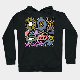 Doodle abstract Hoodie